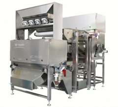 泰禾智能CCD双层双视矿石专用履带色选机的图片