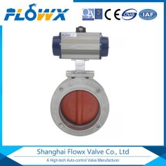 粉料专用软密封蝶阀，多种粉体/颗粒物料的应用场合，料仓阀的图片