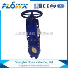 进口插板阀 刀闸阀 气动刀型闸阀 气动刀型插板阀的图片