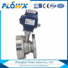 FPM200 电动罐底阀，脱硫脱硝罐底阀，电动不锈钢罐底阀的图片