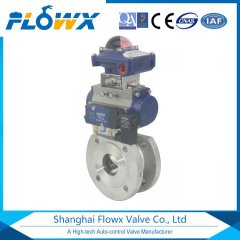 气动薄型对夹球阀  平板对夹球阀 球阀的图片