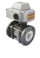 石灰浆液陶瓷球阀的图片