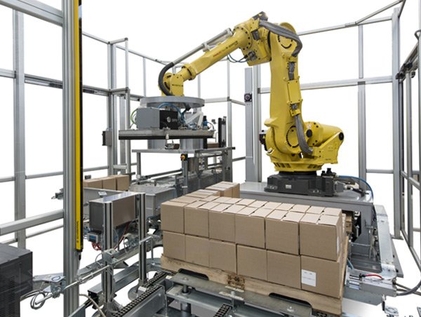 包装码垛的图片