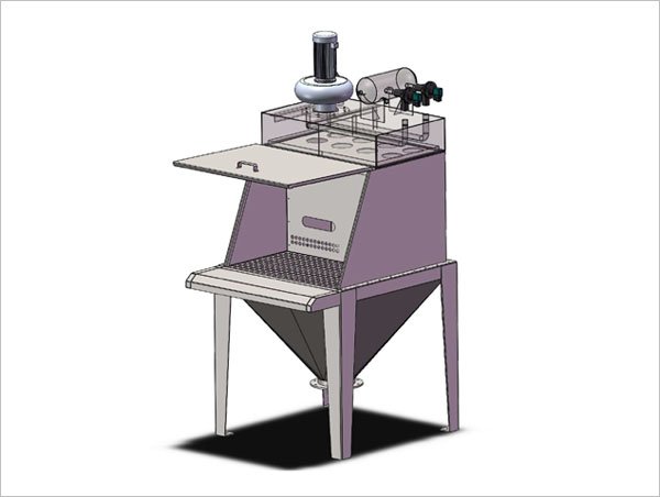 标袋投料站的图片