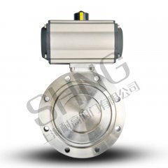 气动高真空蝶阀的图片