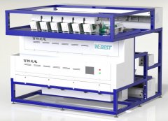 石英石大颗粒湿法慢速色选机的图片