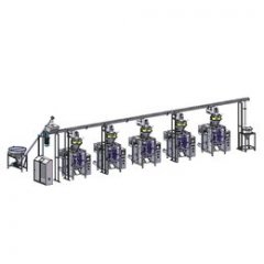 粉体自动包装线的图片