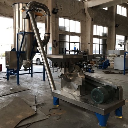 蚕蛹粉碎机,冬虫夏草专用超微粉碎机,超细研磨机的图片