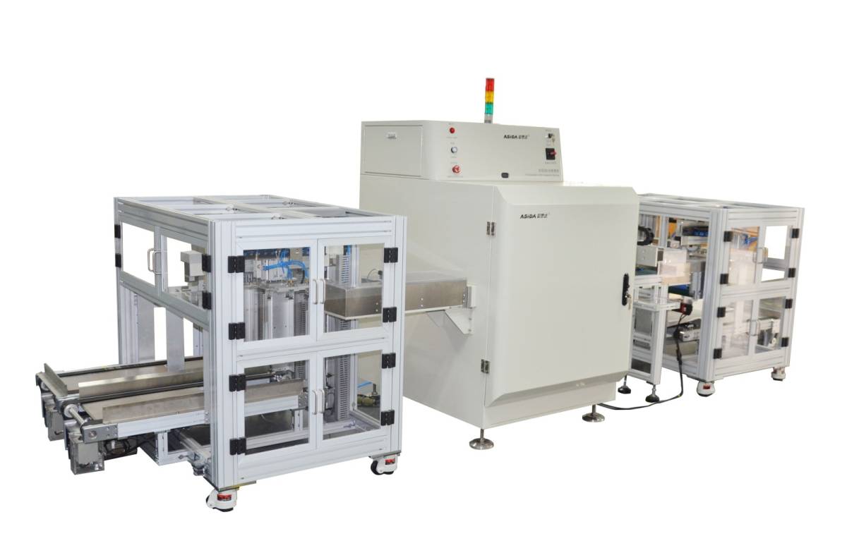 聚合物方型电芯/成品电池在线自动X光检查机