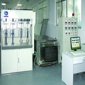 汽车减震器双激振耐久试验台的图片