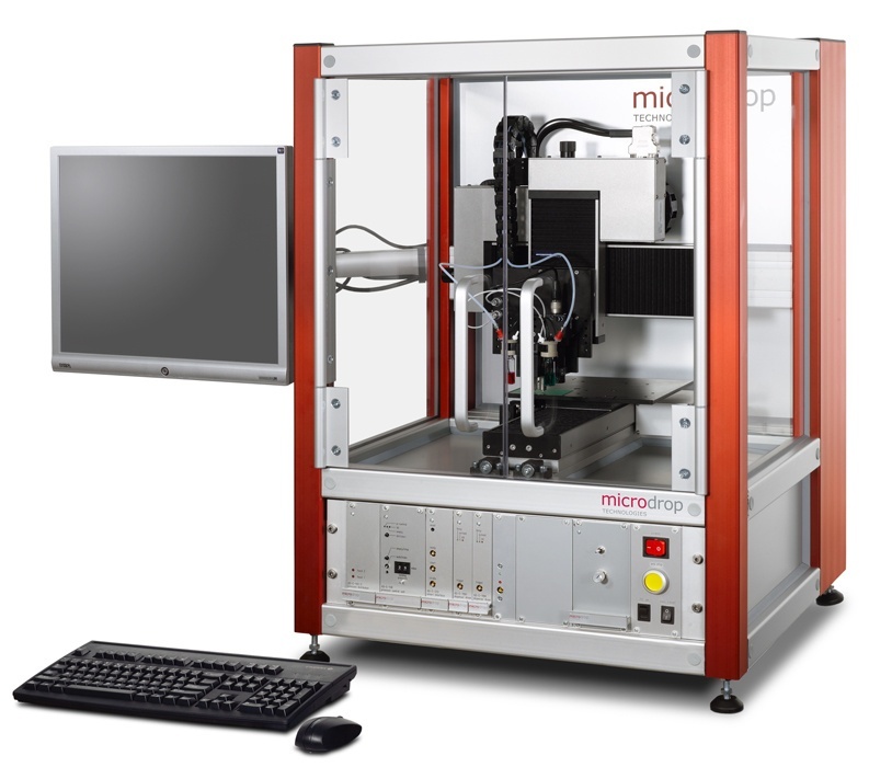 Microdrop纳米材料沉积喷墨打印系统的图片