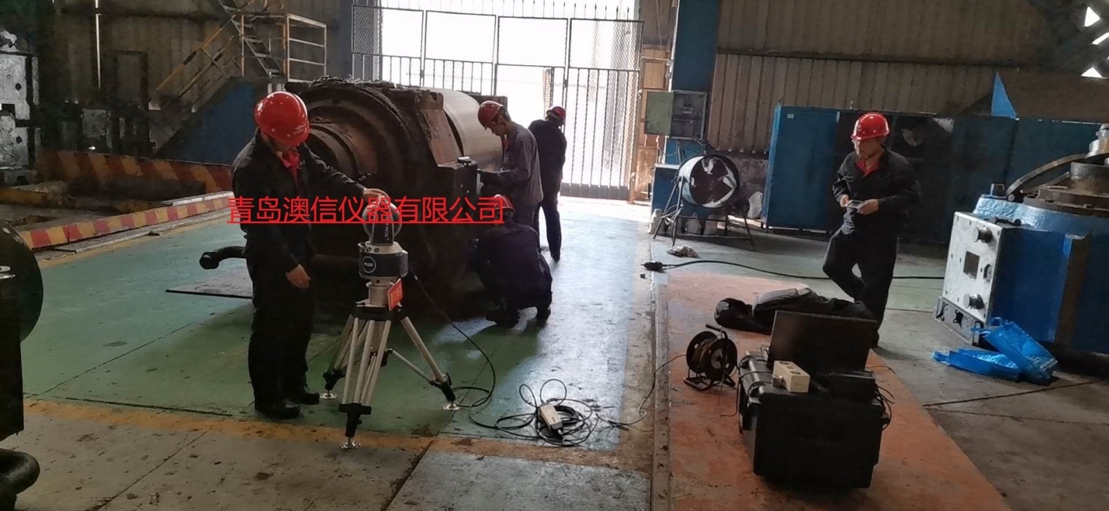 法如激光跟踪仪轧机检测的图片