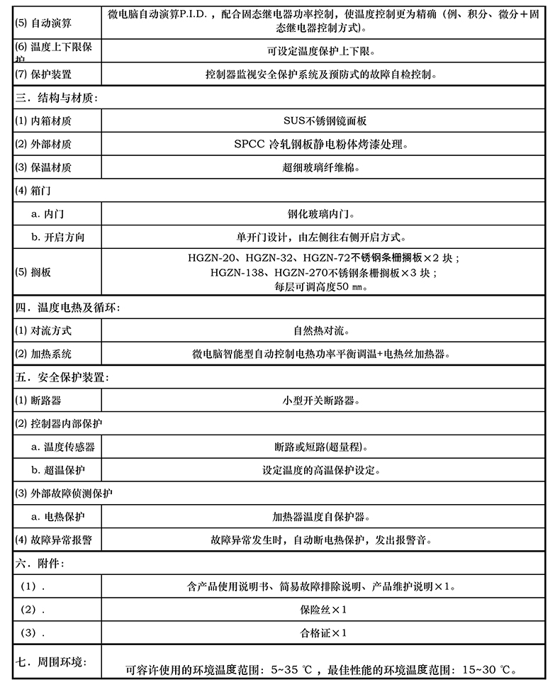 技术参数2 技术参数2