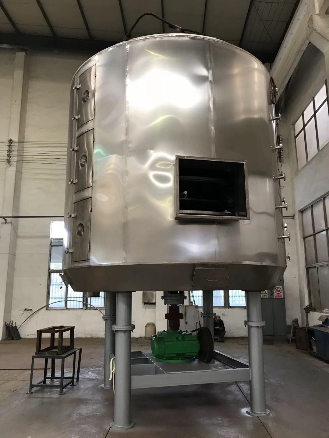 碳酸锂盘式连续干燥机的图片