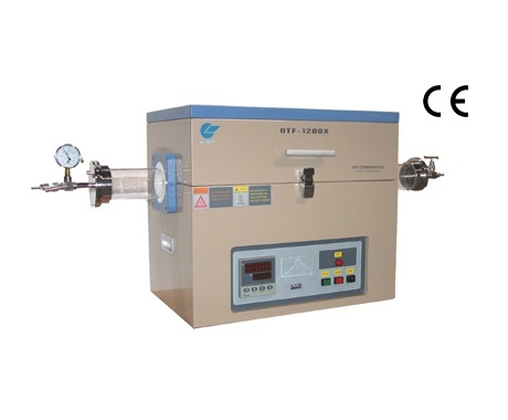 OTF-1200X单温区开启式真空管式炉的图片