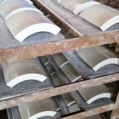 DN150弧形管道衬板的图片