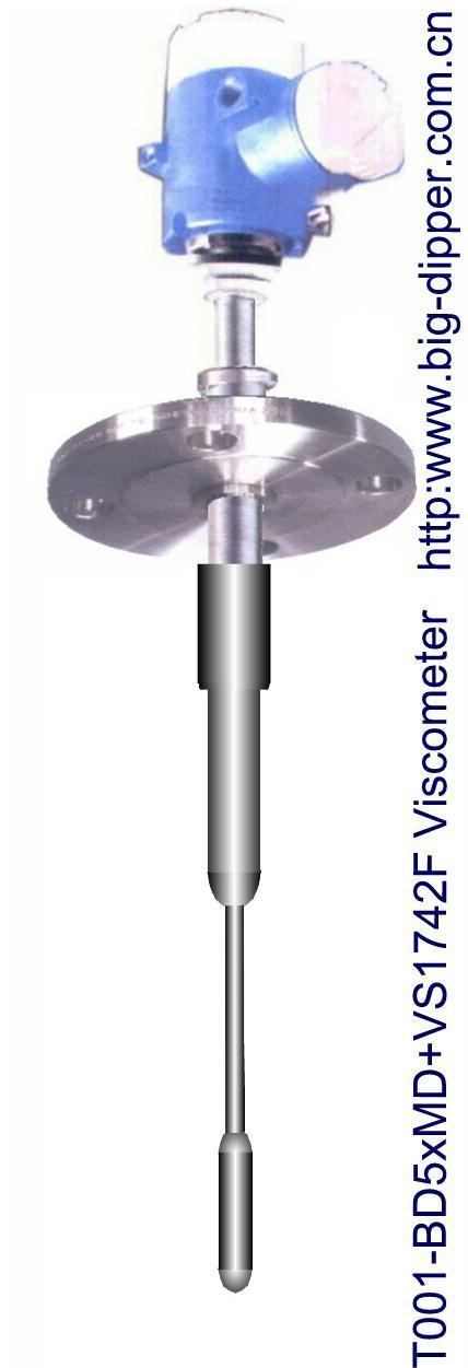 震动式在线智能粘度变送器北斗星仪器的图片