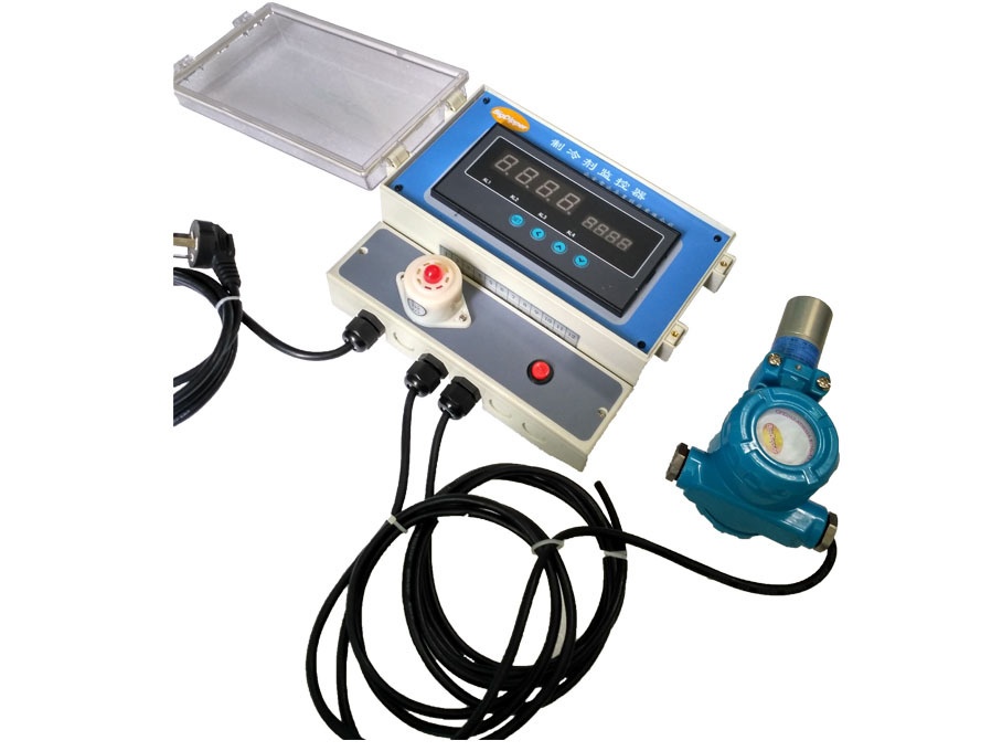 壁挂式氟利昂气体（制冷剂泄露）在线报警器的图片