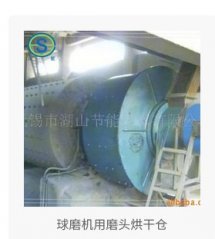 球磨机用磨头烘干仓的图片
