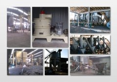 岩沥青粉碎磨粉加工线的图片