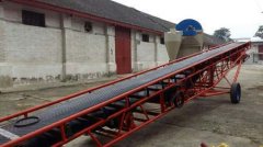 皮带输送机的图片