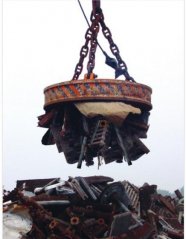 LMW1系列常温圆形高通电持续率起重电磁铁的图片