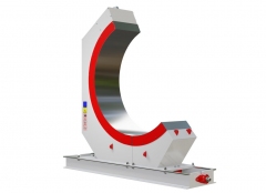 LJH球磨机排矿用弧形除铁器（磁力弧）的图片