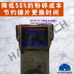 硬质合金锤片的图片