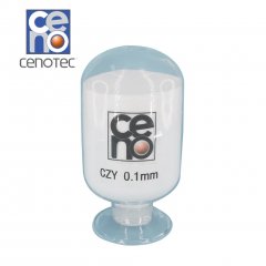 0.1mm赛诺95氧化锆珠,磨耗低圆度高的图片