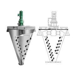 SHJ双螺锥形混合机的图片