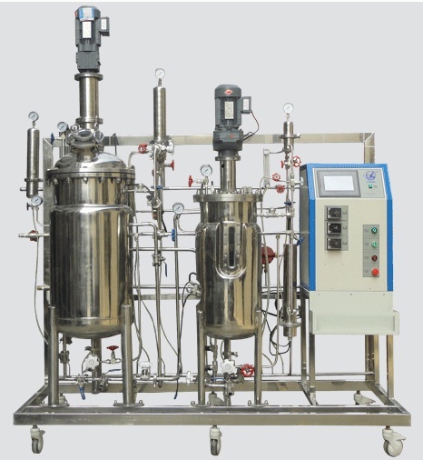 FC-ZN-20-200L智能型液体二级发酵罐的图片