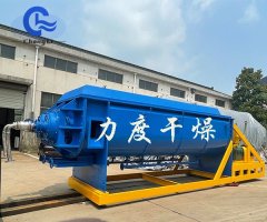 FEP树脂粉料空心桨叶干燥机的图片