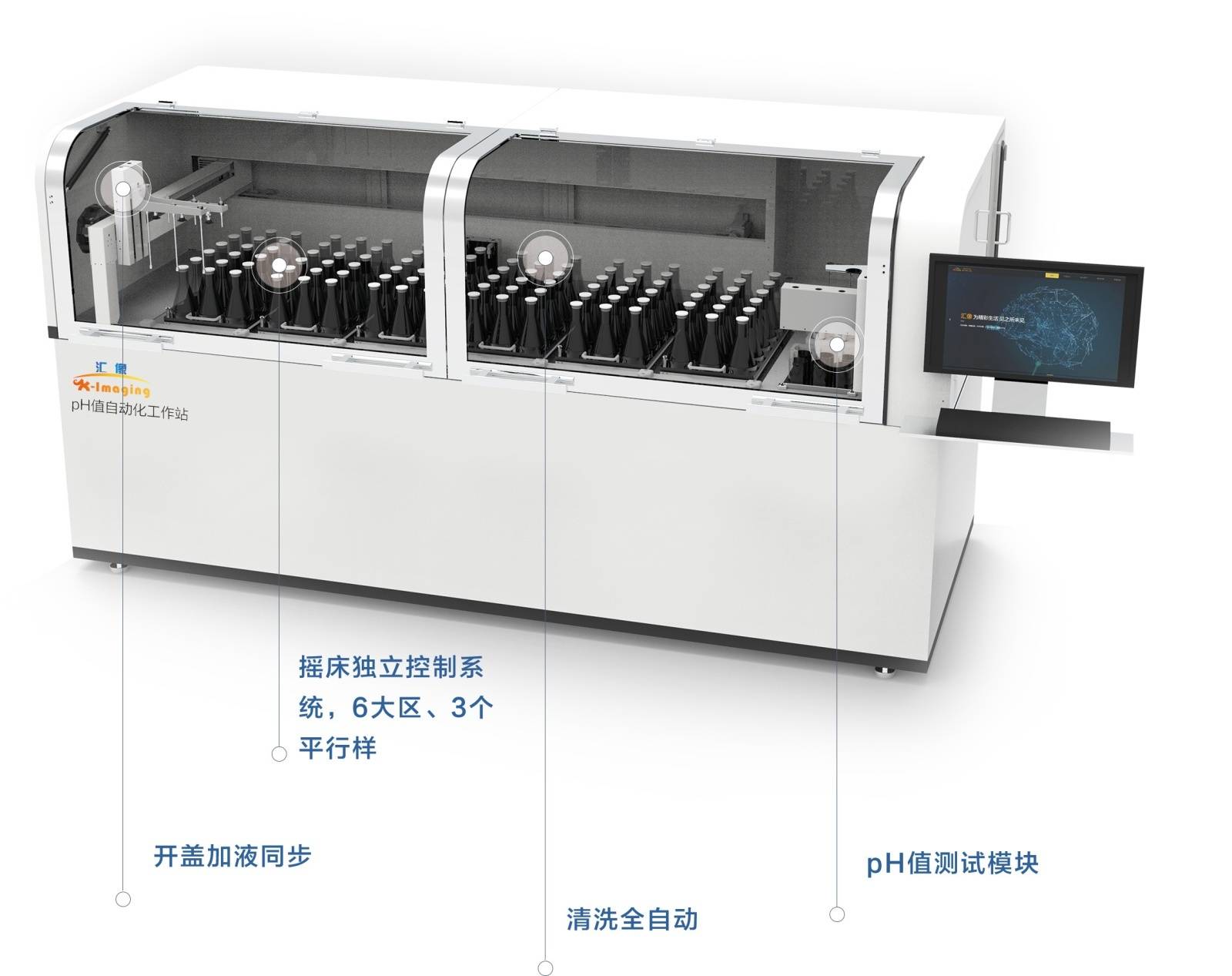 pH值自动测试工作站的图片