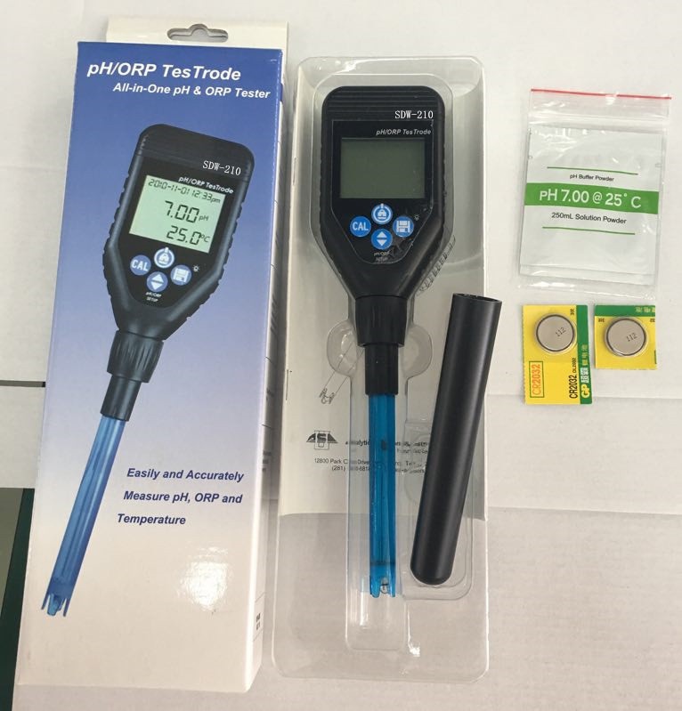 斯达沃便携式pH/ORP二合一检测仪SDW-210的图片
