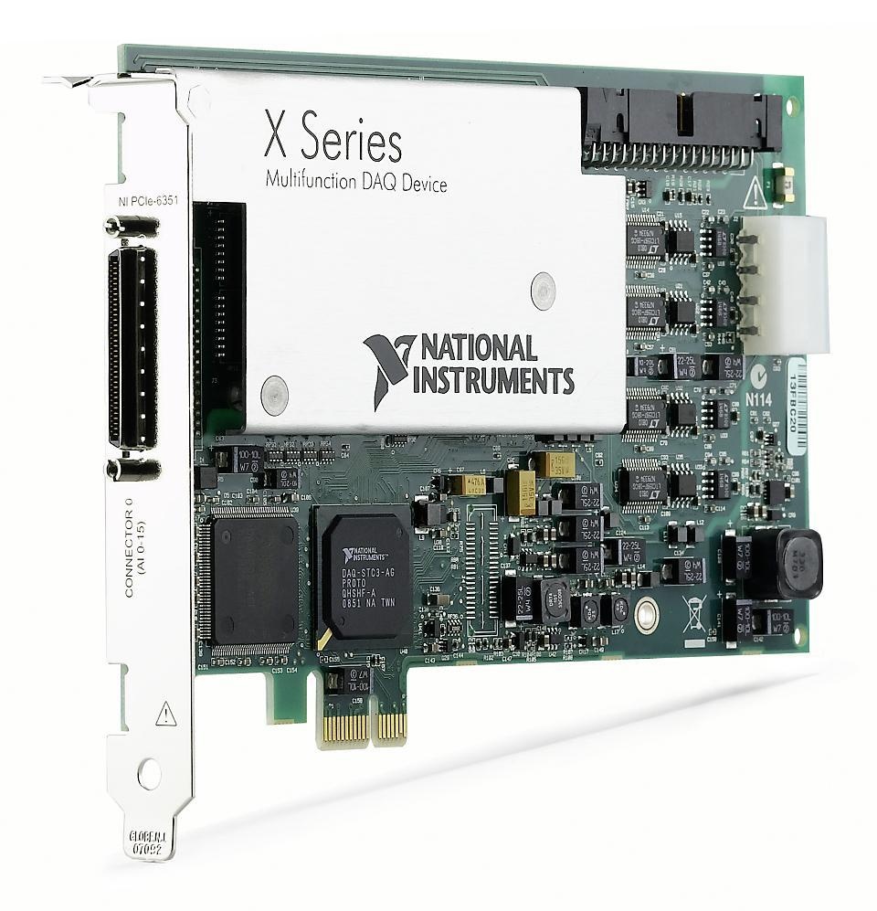 NI PCIe-6351多功能I/O设备的图片