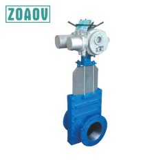 三片组合式矿浆插板闸阀的图片