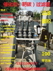 催化剂过滤器，靶碳，加氢，雷尼镍过滤。的图片