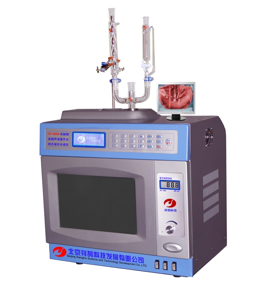 双频超声波微波紫外光组合催化合成仪的图片