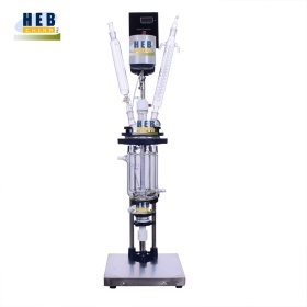 双层玻璃反应釜HEB-1L的图片