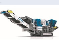 履带式移动破碎筛分设备的图片