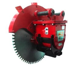 液压岩石锯石机的图片