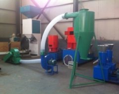 小型刀盘式木材粉碎机的图片