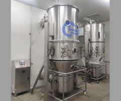 枸杞提取物沸腾制粒机的图片