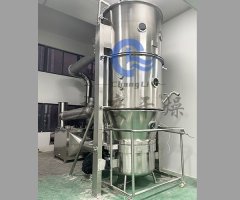 山药粉流化床制粒机的图片