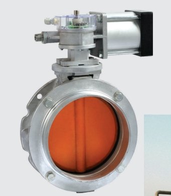 法兰蝶阀的图片