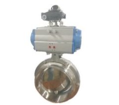 气动快装蝶阀.的图片