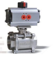 气动螺纹球阀的图片