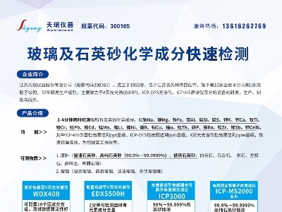天瑞仪器与您相约盐城！2024（第二届）全国集成电路及光伏用高纯石英材料产业发展大会