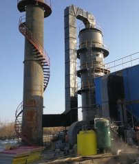 布袋+喷淋脱硫除尘塔的图片