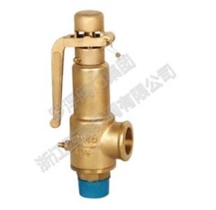 A27Y型PN16-40 外螺纹连接弹簧带扳手微启式安全阀的图片